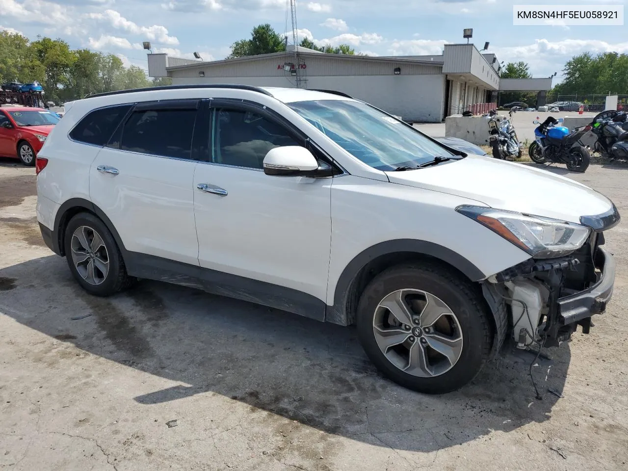 2014 Hyundai Santa Fe Gls VIN: KM8SN4HF5EU058921 Lot: 67488044