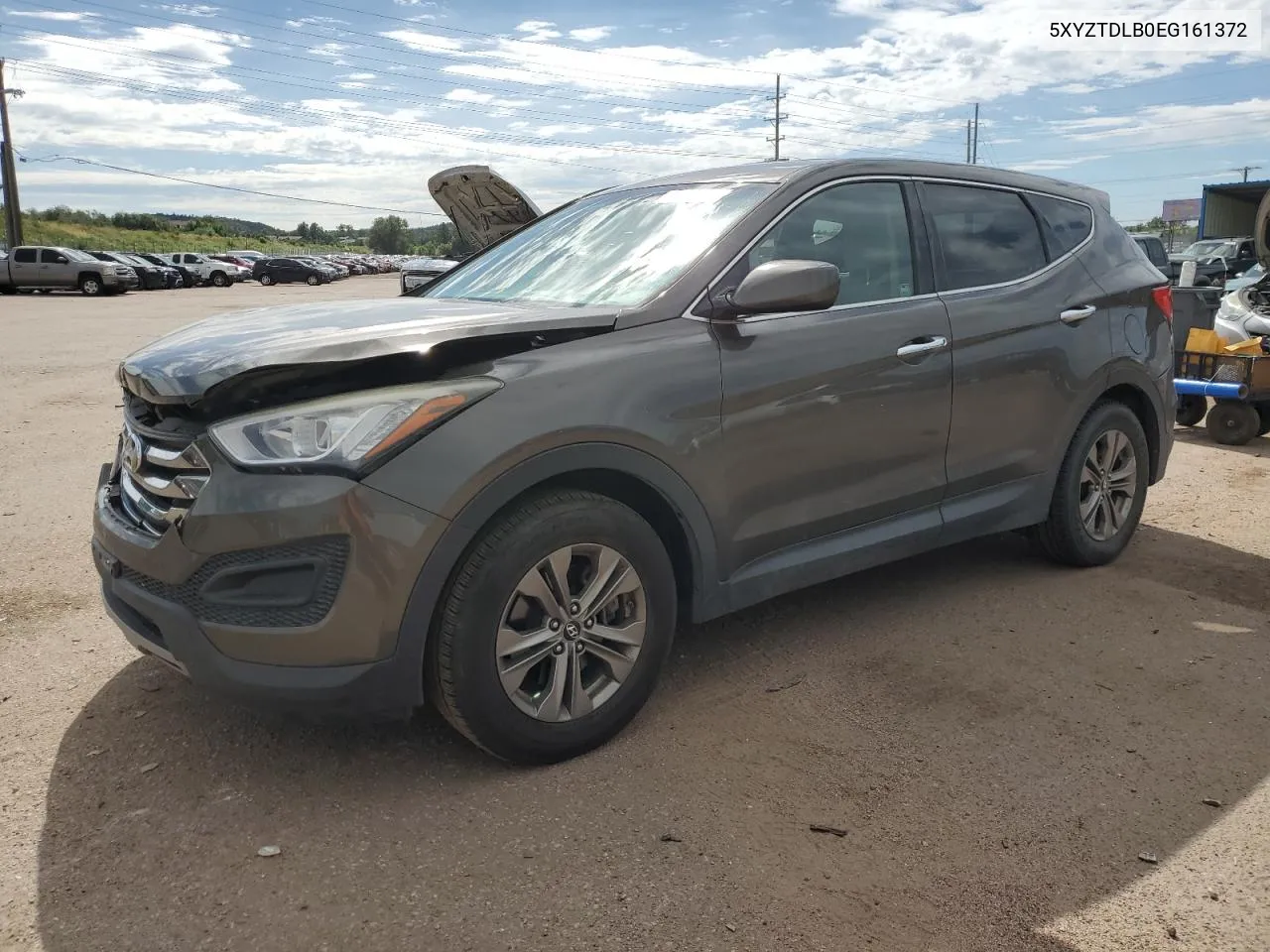 2014 Hyundai Santa Fe Sport VIN: 5XYZTDLB0EG161372 Lot: 67962044