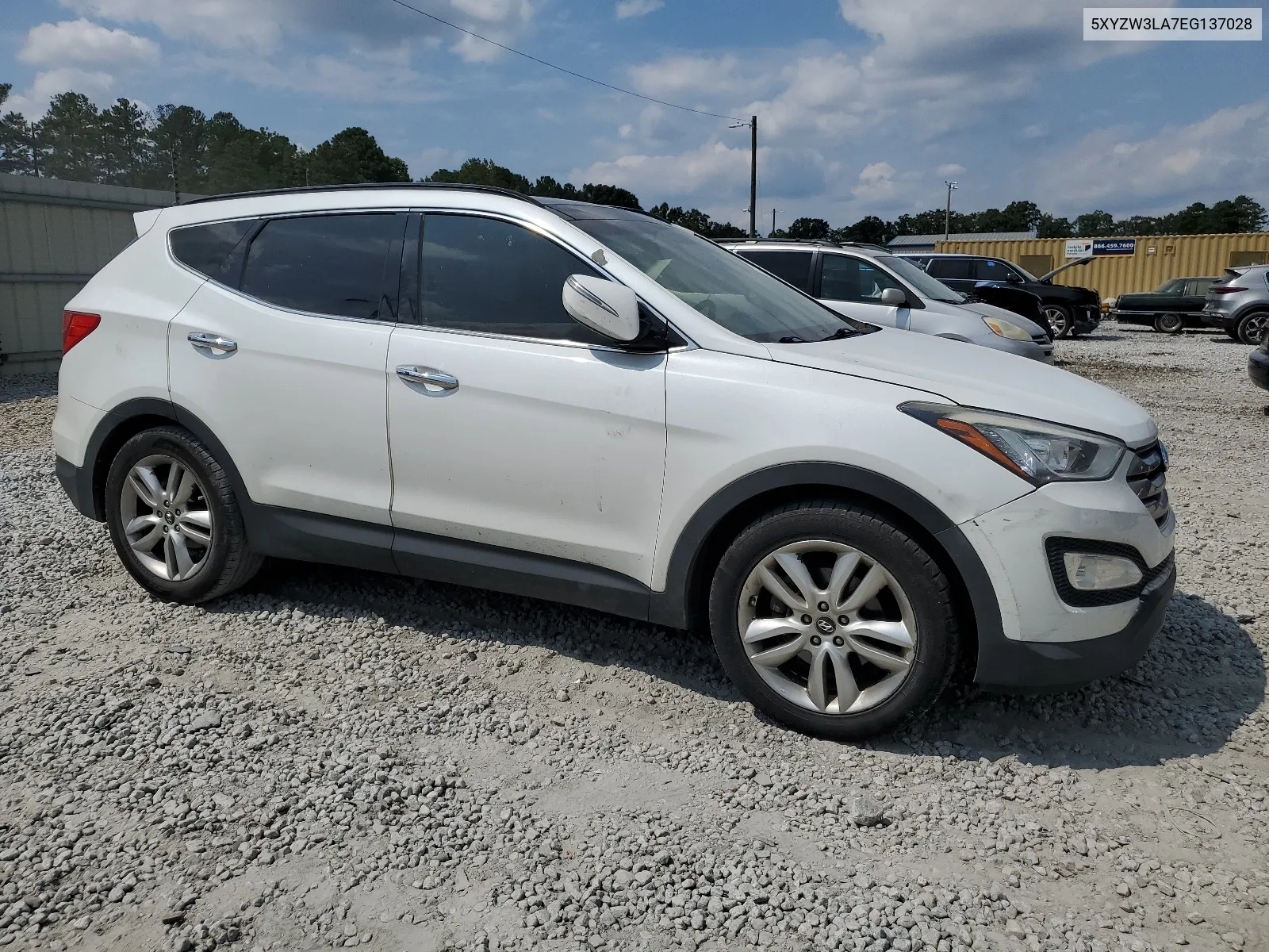 2014 Hyundai Santa Fe Sport VIN: 5XYZW3LA7EG137028 Lot: 68745684