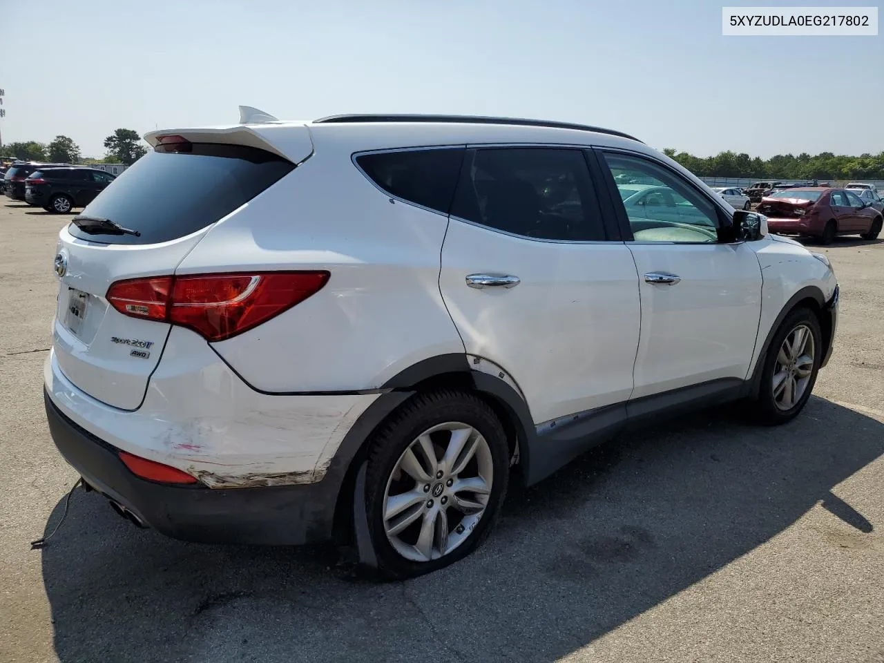 5XYZUDLA0EG217802 2014 Hyundai Santa Fe Sport