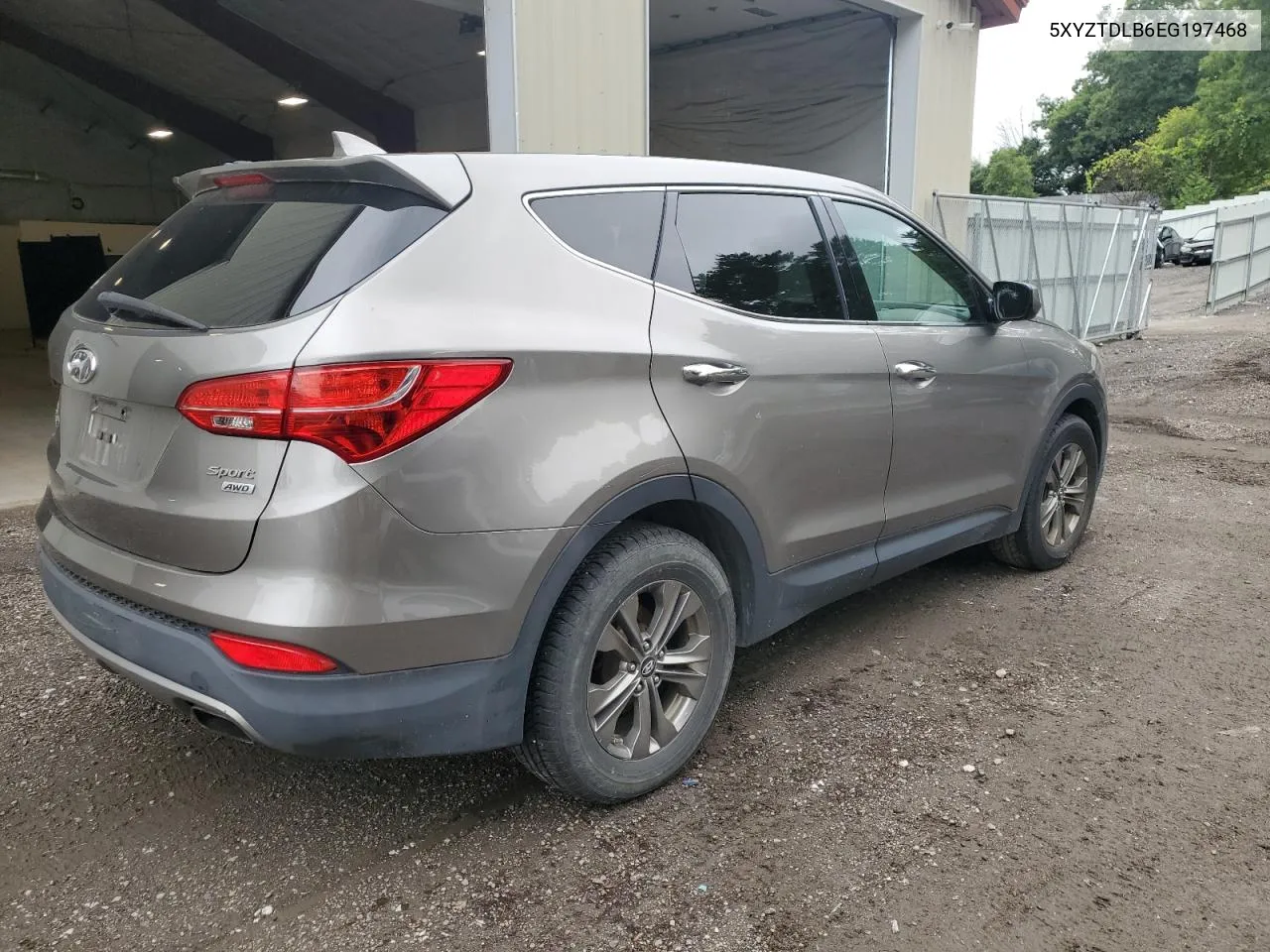 2014 Hyundai Santa Fe Sport VIN: 5XYZTDLB6EG197468 Lot: 69172754