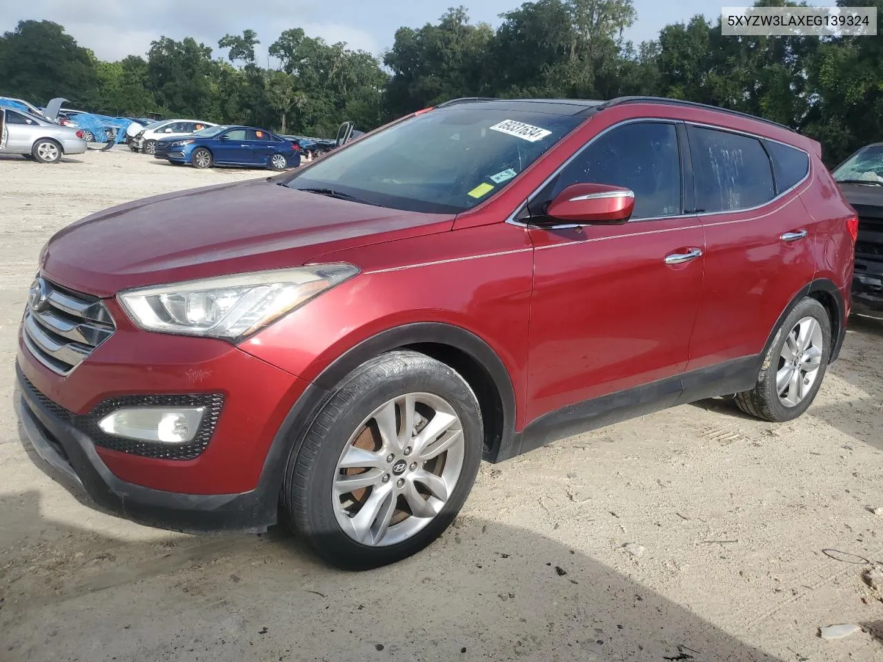 2014 Hyundai Santa Fe Sport VIN: 5XYZW3LAXEG139324 Lot: 69331634