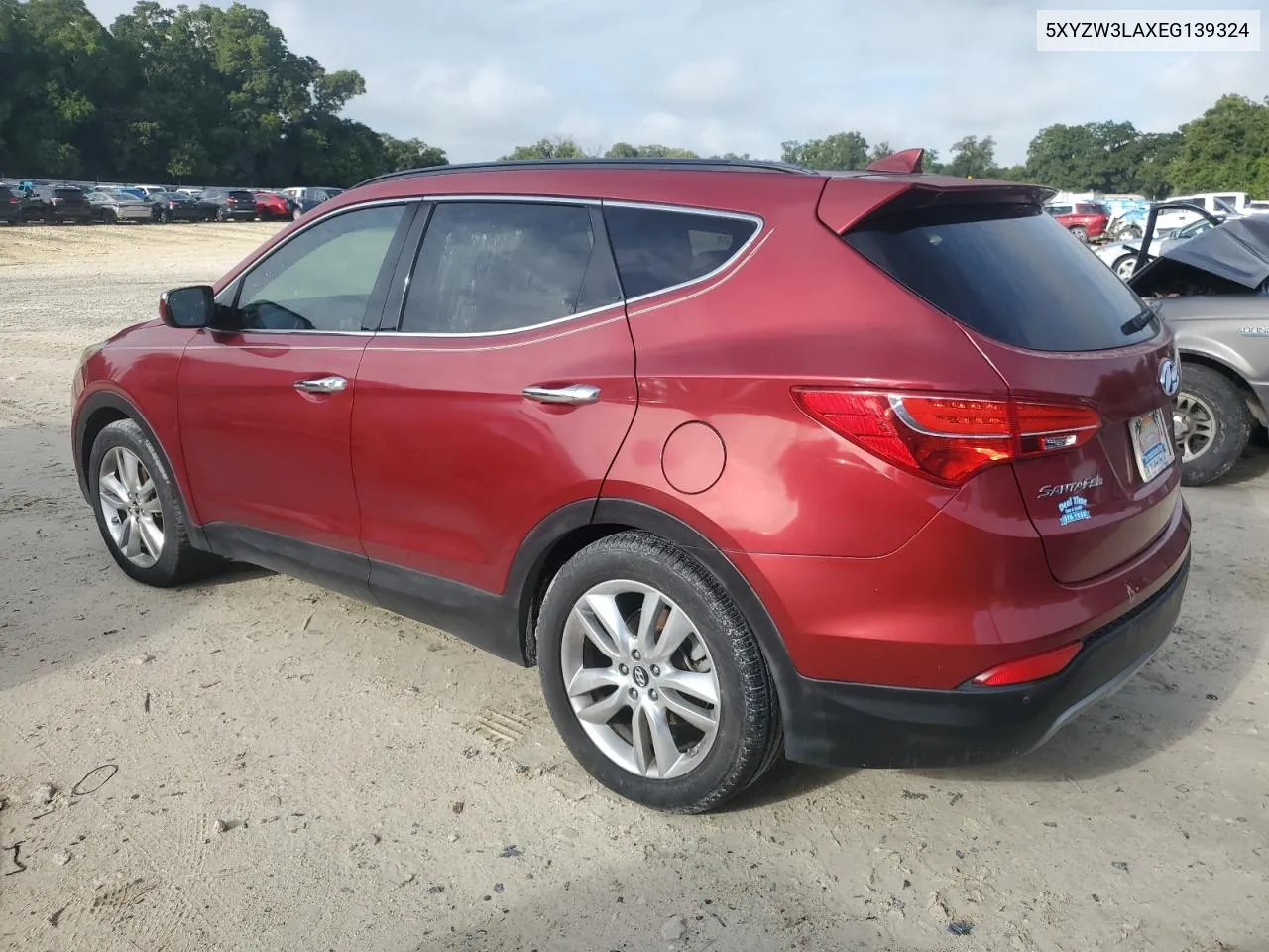 2014 Hyundai Santa Fe Sport VIN: 5XYZW3LAXEG139324 Lot: 69331634