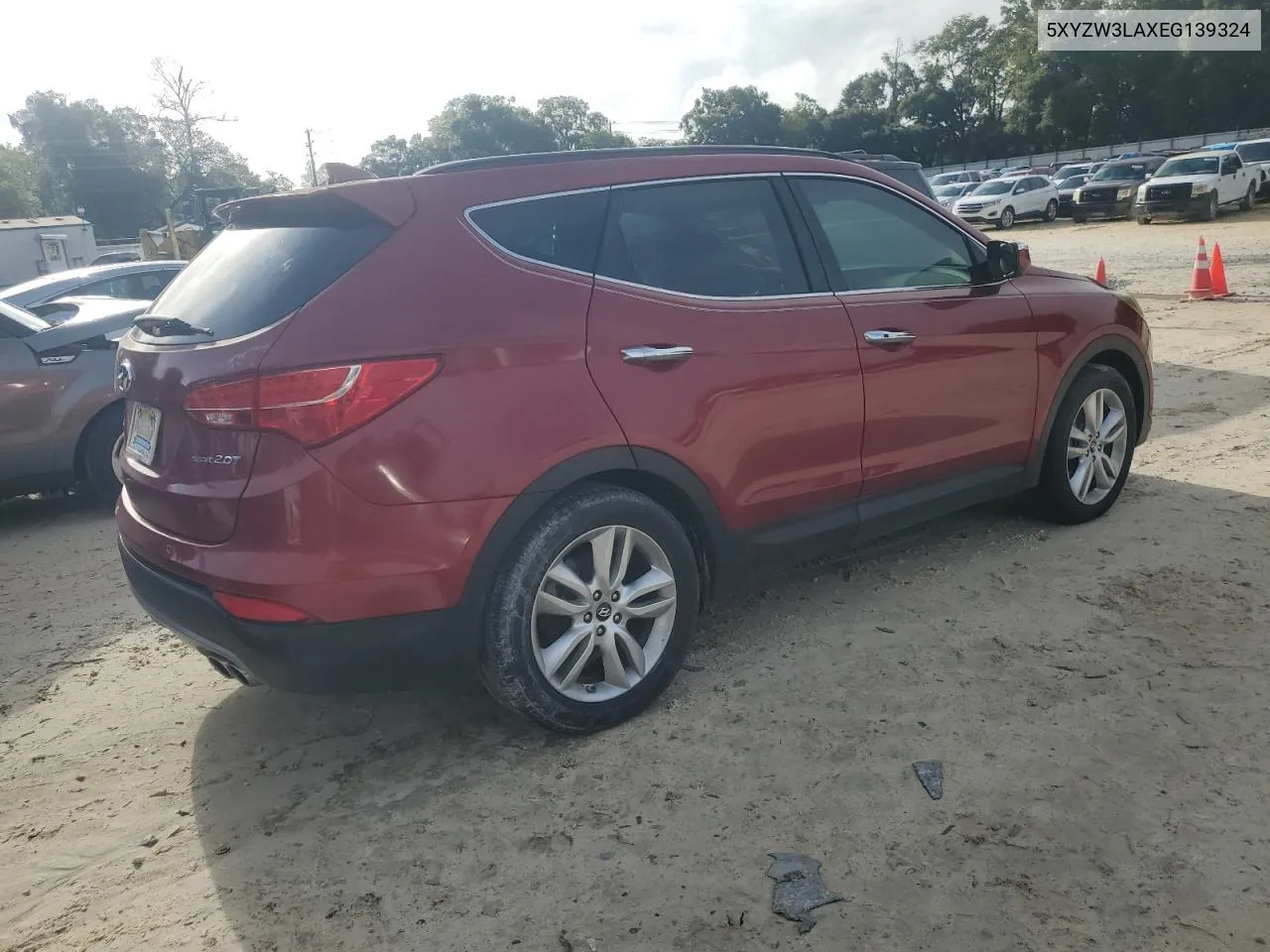 2014 Hyundai Santa Fe Sport VIN: 5XYZW3LAXEG139324 Lot: 69331634