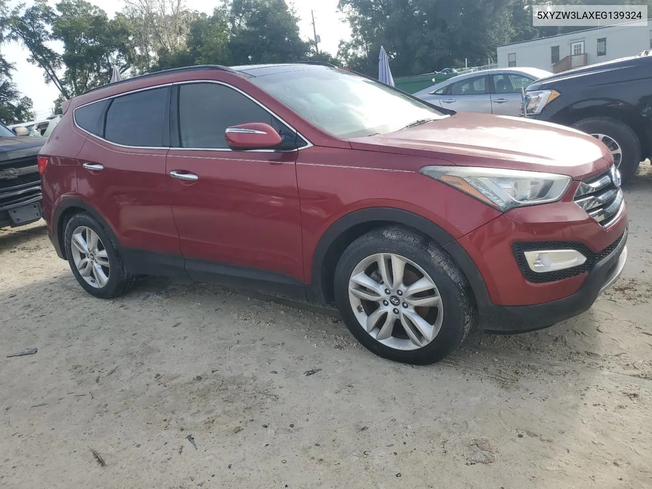 2014 Hyundai Santa Fe Sport VIN: 5XYZW3LAXEG139324 Lot: 69331634