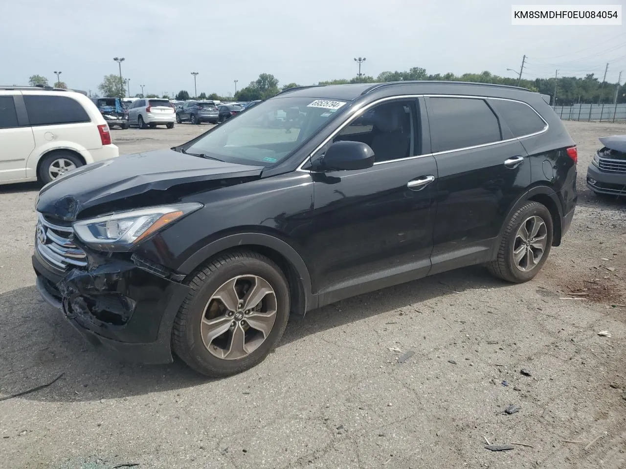 KM8SMDHF0EU084054 2014 Hyundai Santa Fe Gls