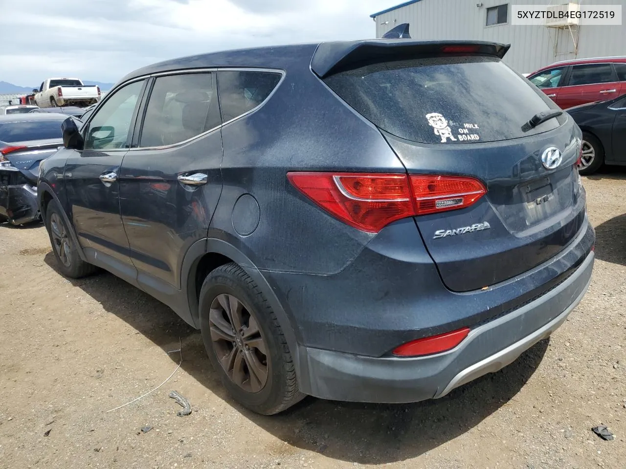 2014 Hyundai Santa Fe Sport VIN: 5XYZTDLB4EG172519 Lot: 69538204