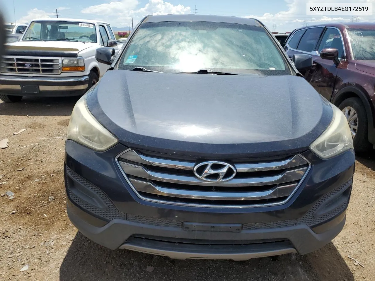 2014 Hyundai Santa Fe Sport VIN: 5XYZTDLB4EG172519 Lot: 69538204