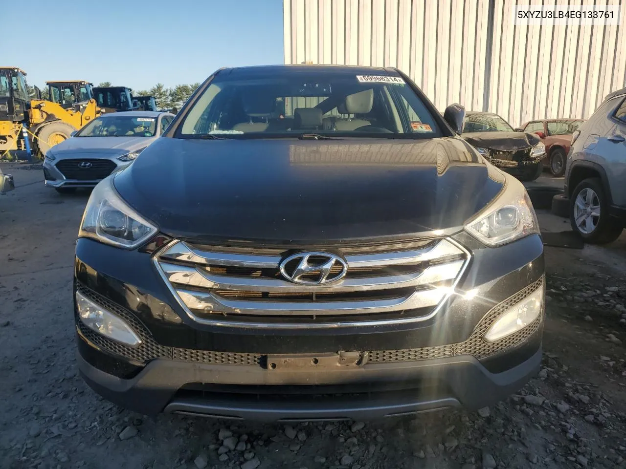 2014 Hyundai Santa Fe Sport VIN: 5XYZU3LB4EG133761 Lot: 69966314