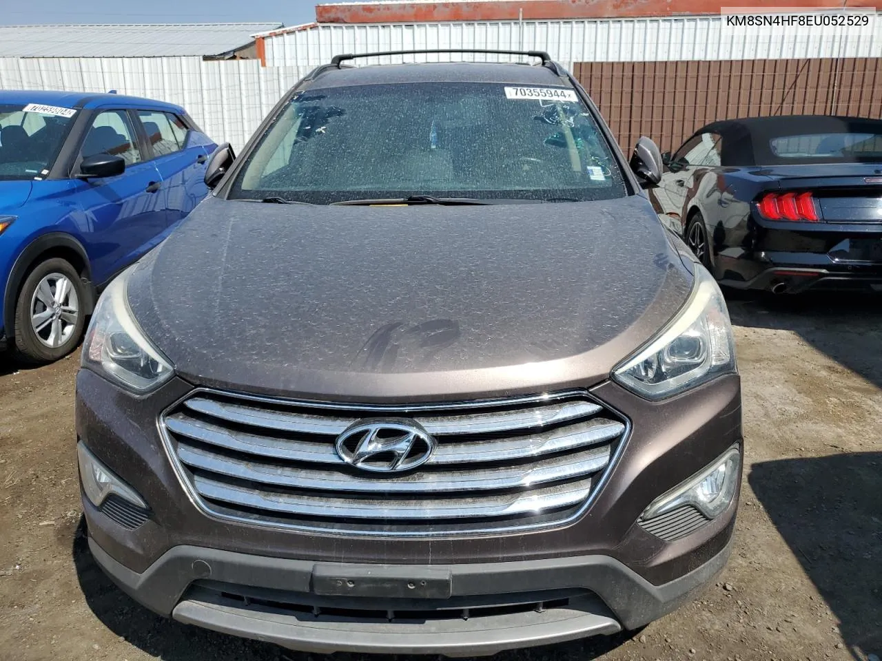 2014 Hyundai Santa Fe Gls VIN: KM8SN4HF8EU052529 Lot: 70355944