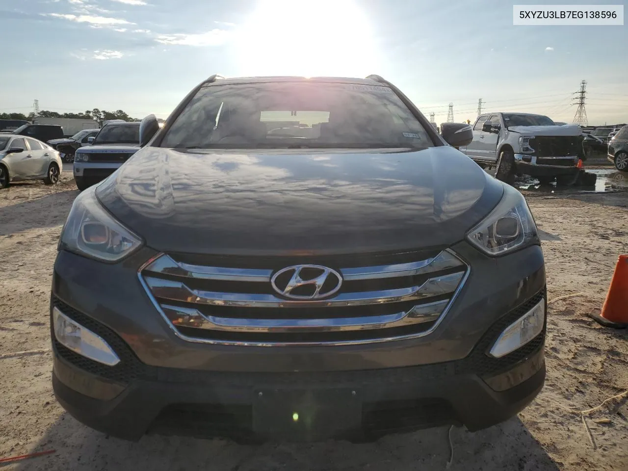 2014 Hyundai Santa Fe Sport VIN: 5XYZU3LB7EG138596 Lot: 70511494