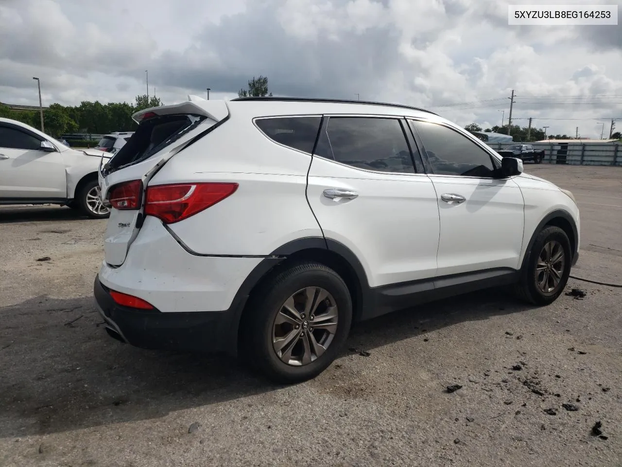 2014 Hyundai Santa Fe Sport VIN: 5XYZU3LB8EG164253 Lot: 70557594