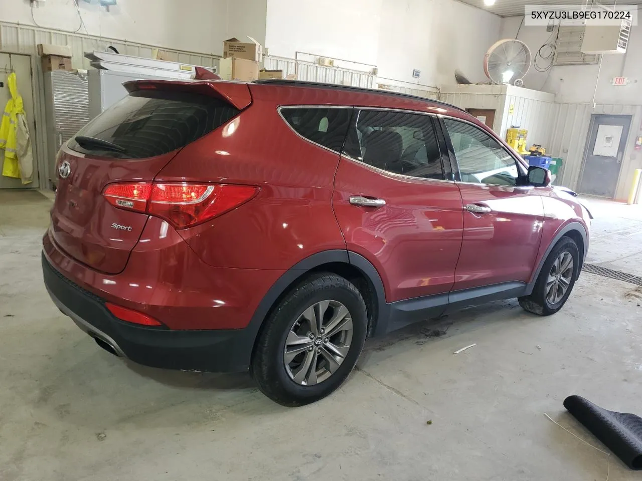 2014 Hyundai Santa Fe Sport VIN: 5XYZU3LB9EG170224 Lot: 70631094