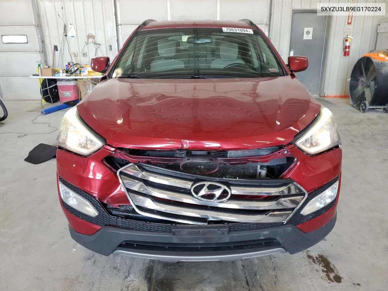 2014 Hyundai Santa Fe Sport VIN: 5XYZU3LB9EG170224 Lot: 70631094