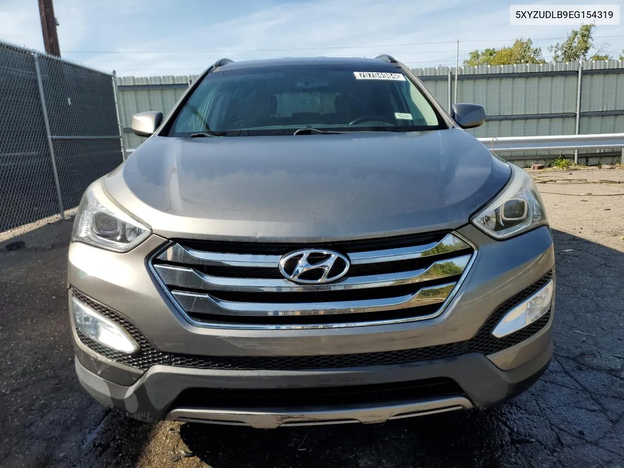 2014 Hyundai Santa Fe Sport VIN: 5XYZUDLB9EG154319 Lot: 70704984