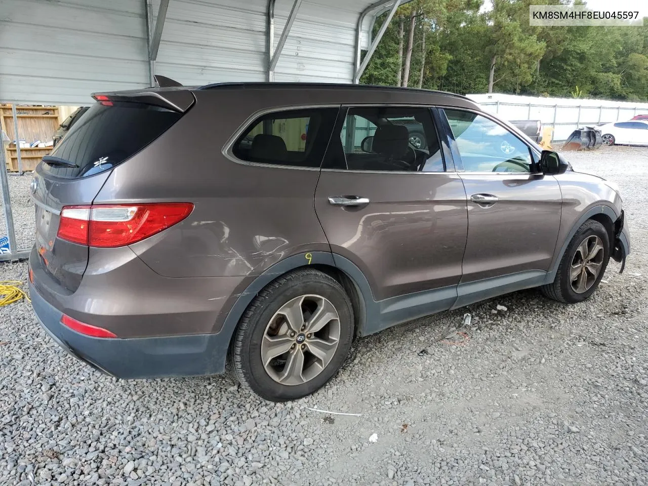 KM8SM4HF8EU045597 2014 Hyundai Santa Fe Gls