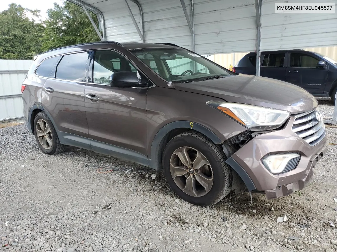 KM8SM4HF8EU045597 2014 Hyundai Santa Fe Gls