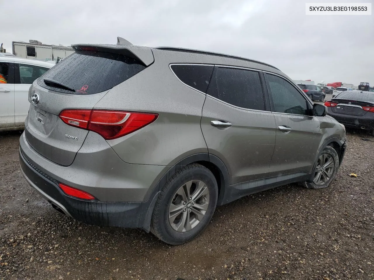 2014 Hyundai Santa Fe Sport VIN: 5XYZU3LB3EG198553 Lot: 70974344