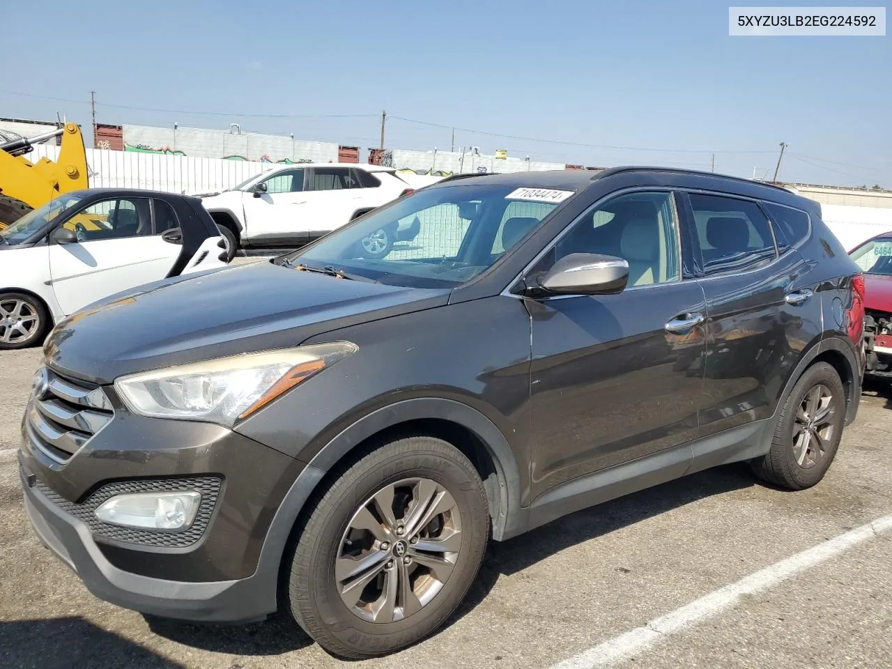 5XYZU3LB2EG224592 2014 Hyundai Santa Fe Sport