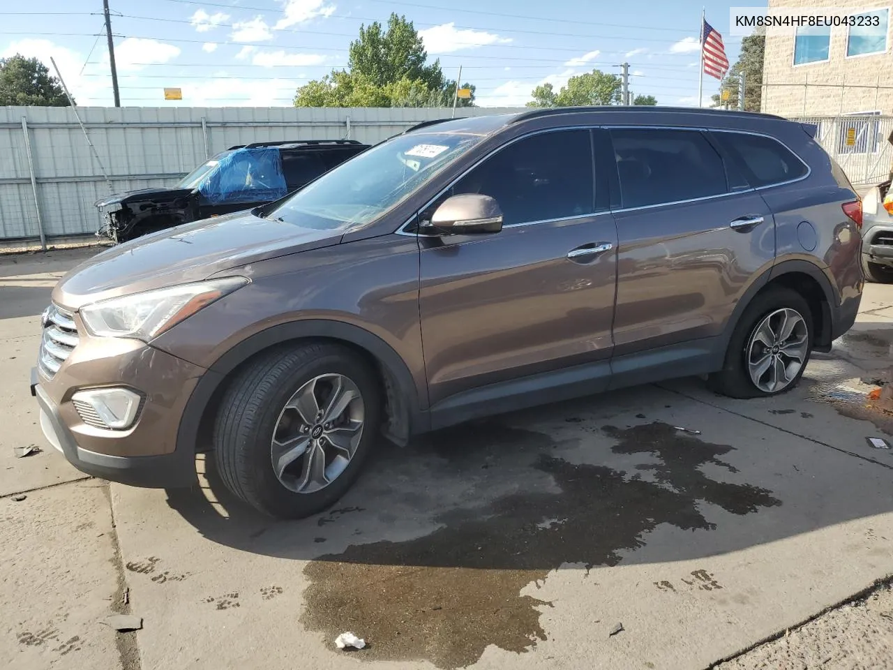 2014 Hyundai Santa Fe Gls VIN: KM8SN4HF8EU043233 Lot: 71056144