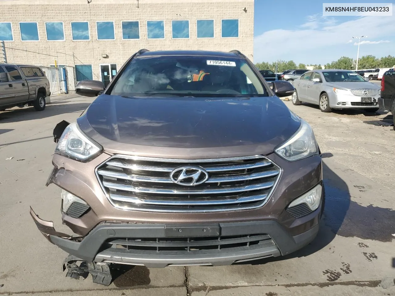 2014 Hyundai Santa Fe Gls VIN: KM8SN4HF8EU043233 Lot: 71056144