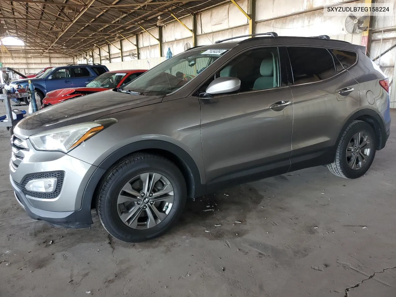 2014 Hyundai Santa Fe Sport VIN: 5XYZUDLB7EG158224 Lot: 71454084