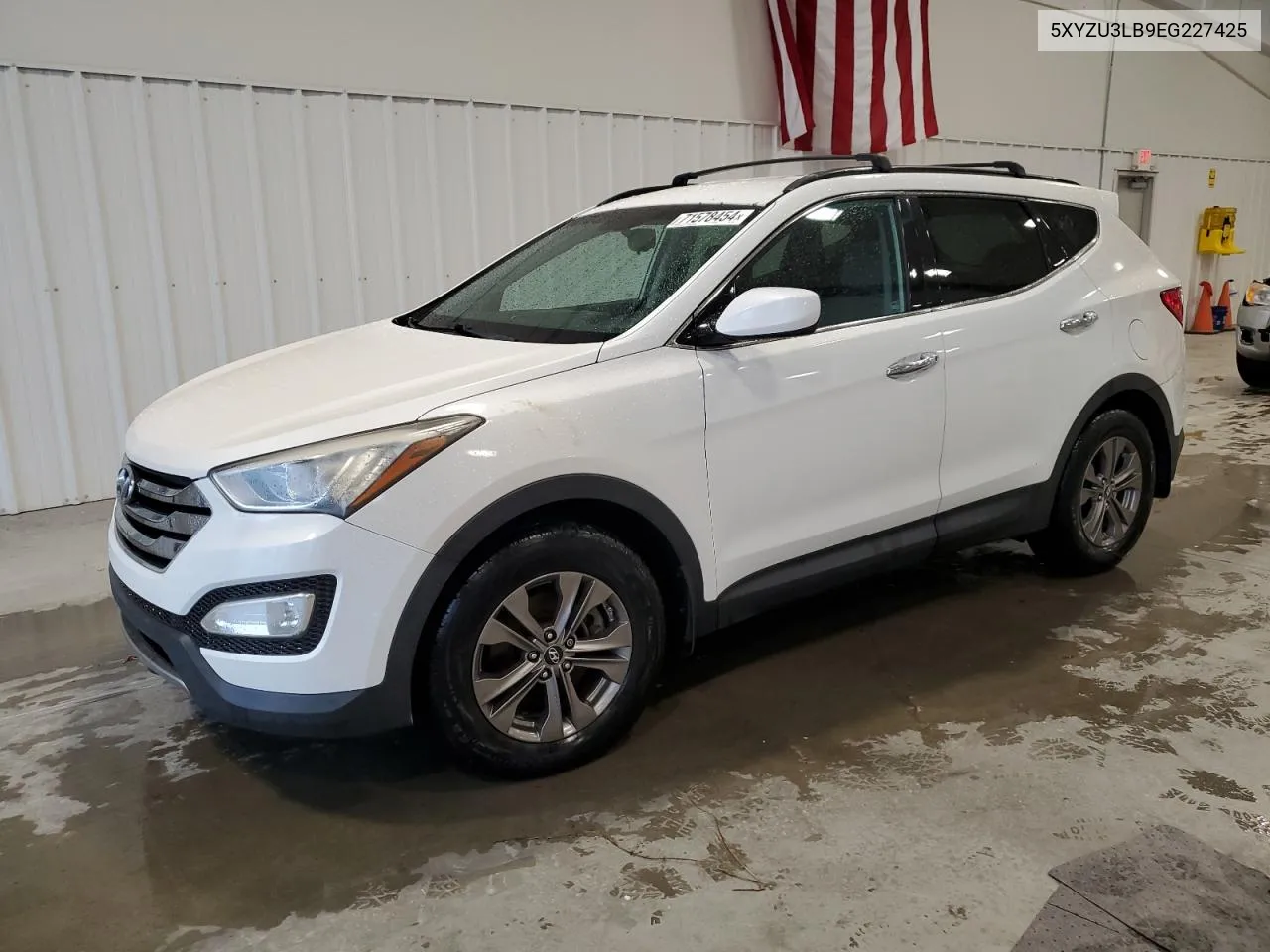 2014 Hyundai Santa Fe Sport VIN: 5XYZU3LB9EG227425 Lot: 71578454