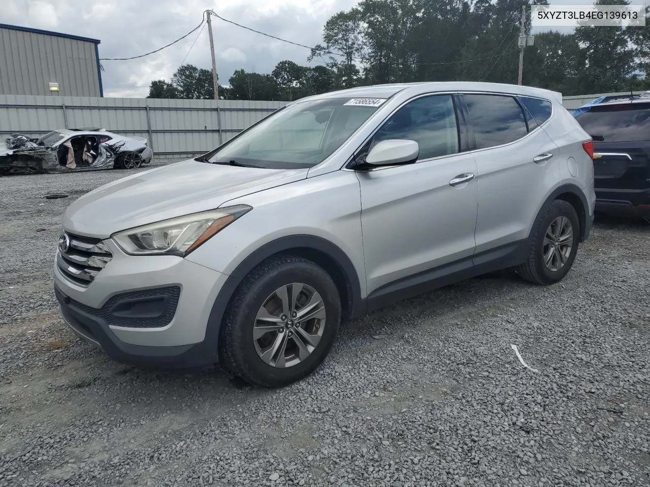 2014 Hyundai Santa Fe Sport VIN: 5XYZT3LB4EG139613 Lot: 71586554