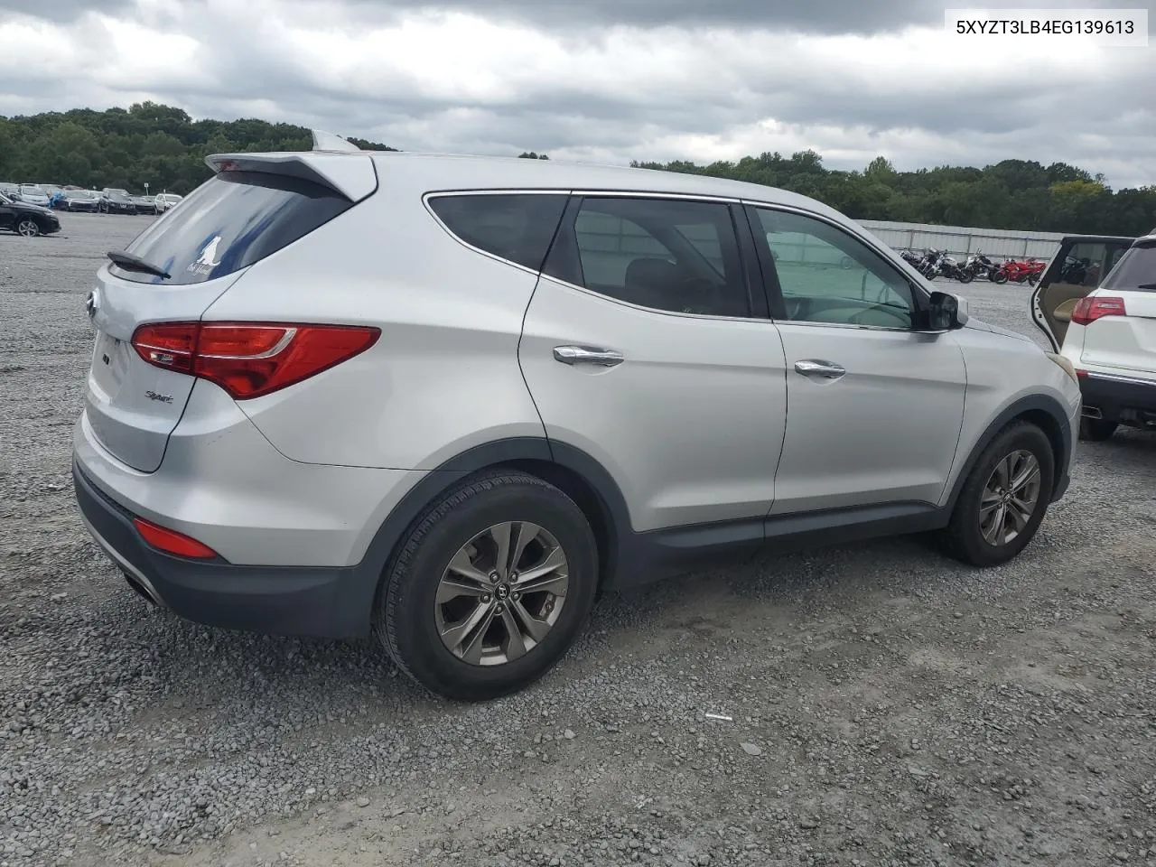 2014 Hyundai Santa Fe Sport VIN: 5XYZT3LB4EG139613 Lot: 71586554