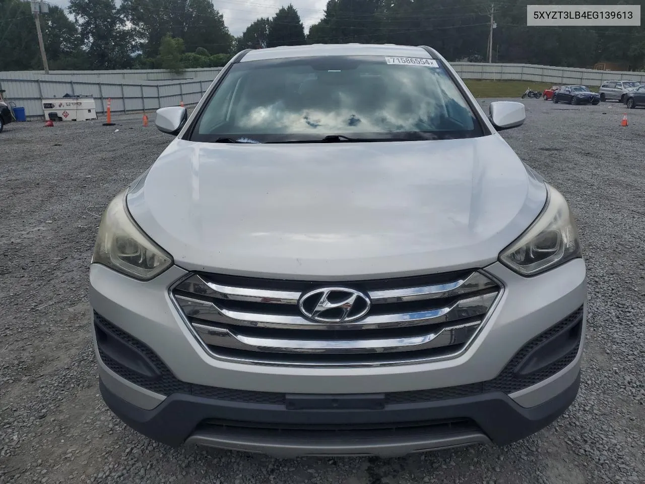 2014 Hyundai Santa Fe Sport VIN: 5XYZT3LB4EG139613 Lot: 71586554