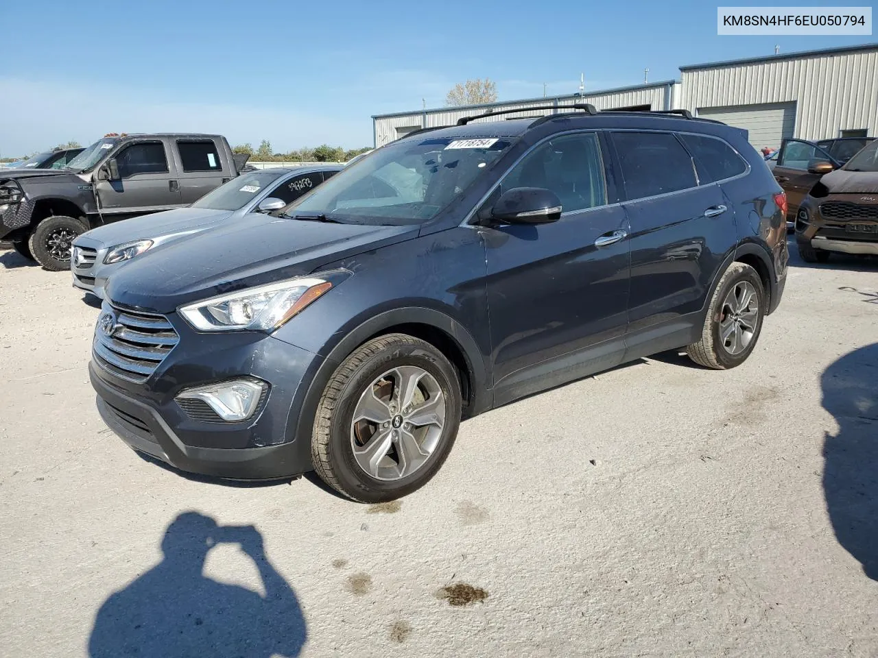 KM8SN4HF6EU050794 2014 Hyundai Santa Fe Gls