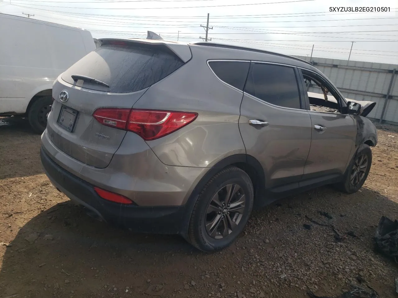 2014 Hyundai Santa Fe Sport VIN: 5XYZU3LB2EG210501 Lot: 71786814