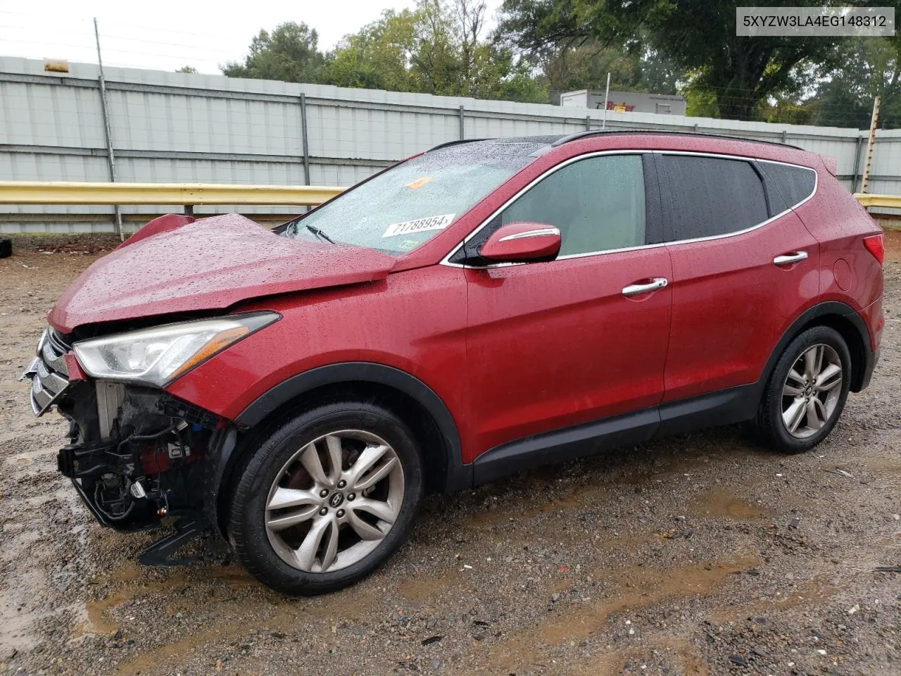 2014 Hyundai Santa Fe Sport VIN: 5XYZW3LA4EG148312 Lot: 71788954