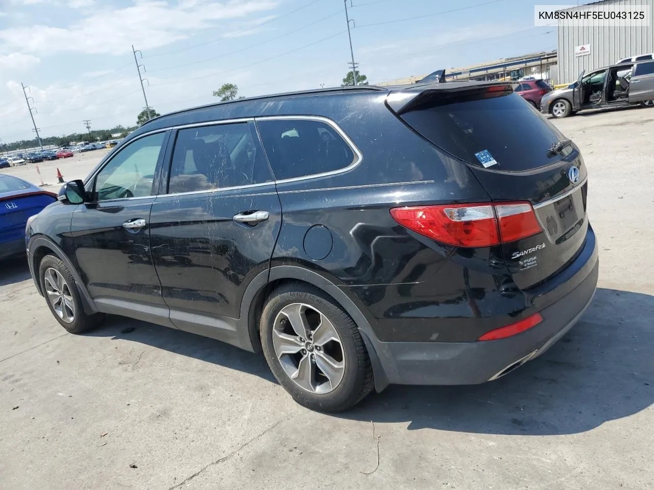 KM8SN4HF5EU043125 2014 Hyundai Santa Fe Gls