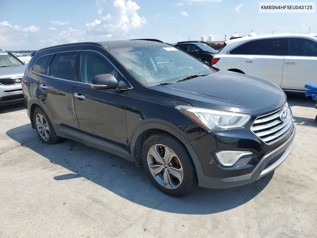 KM8SN4HF5EU043125 2014 Hyundai Santa Fe Gls