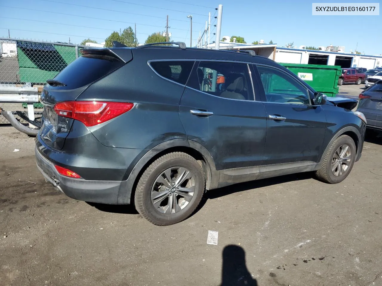 2014 Hyundai Santa Fe Sport VIN: 5XYZUDLB1EG160177 Lot: 72095454