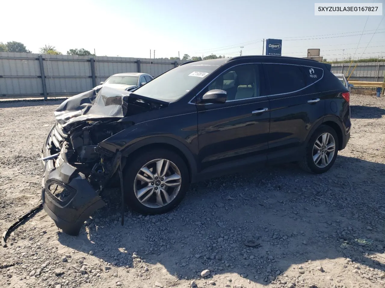 5XYZU3LA3EG167827 2014 Hyundai Santa Fe Sport