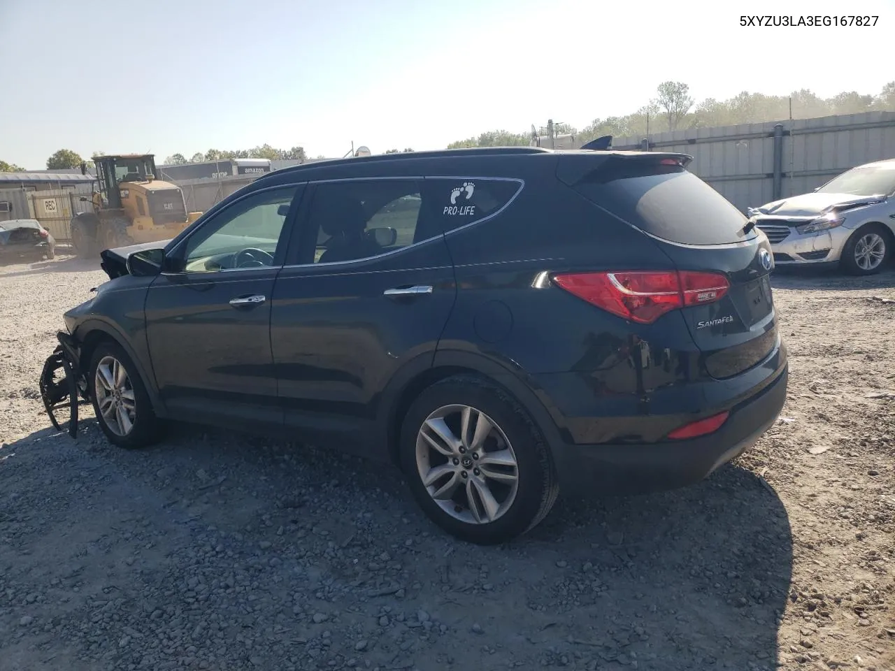 2014 Hyundai Santa Fe Sport VIN: 5XYZU3LA3EG167827 Lot: 72153874