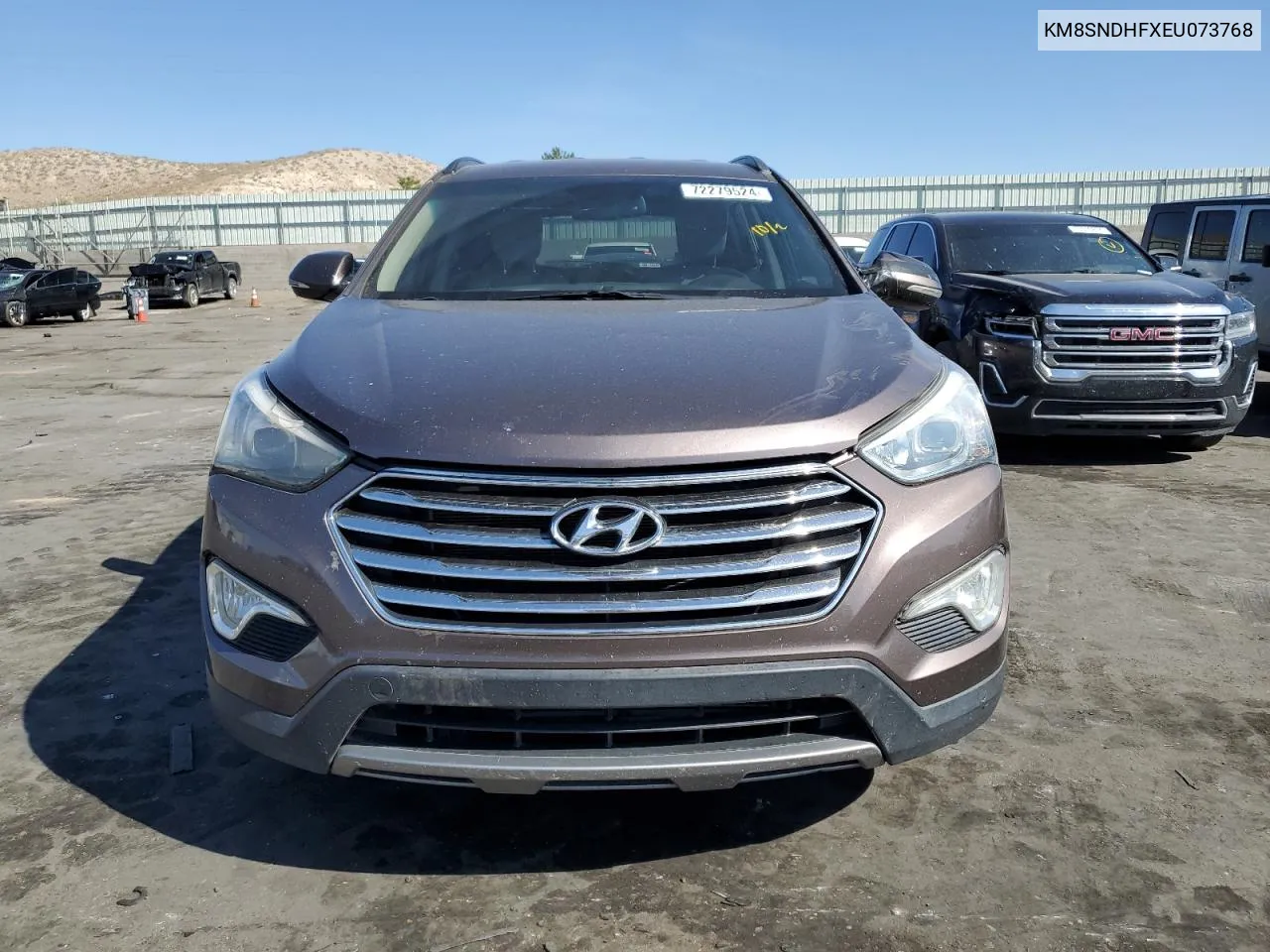 2014 Hyundai Santa Fe Gls VIN: KM8SNDHFXEU073768 Lot: 72279524