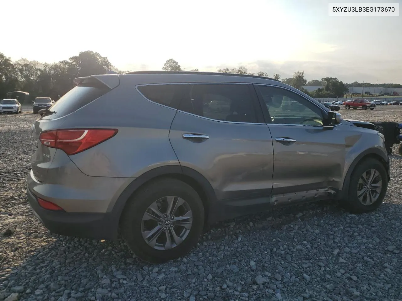 2014 Hyundai Santa Fe Sport VIN: 5XYZU3LB3EG173670 Lot: 72624944