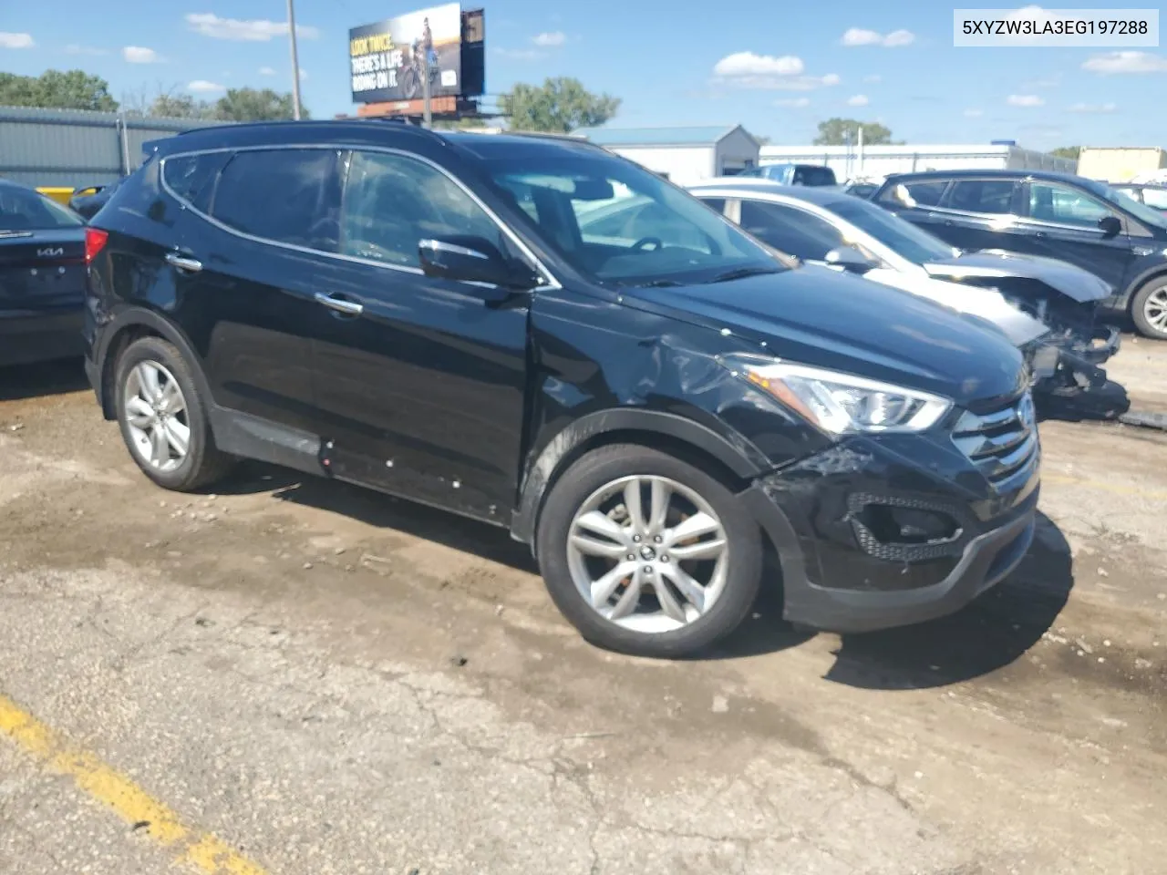 5XYZW3LA3EG197288 2014 Hyundai Santa Fe Sport