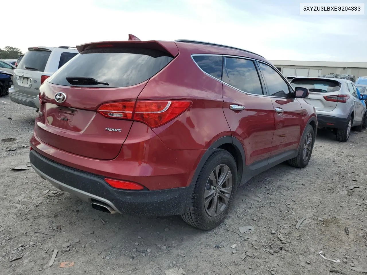 2014 Hyundai Santa Fe Sport VIN: 5XYZU3LBXEG204333 Lot: 72889654