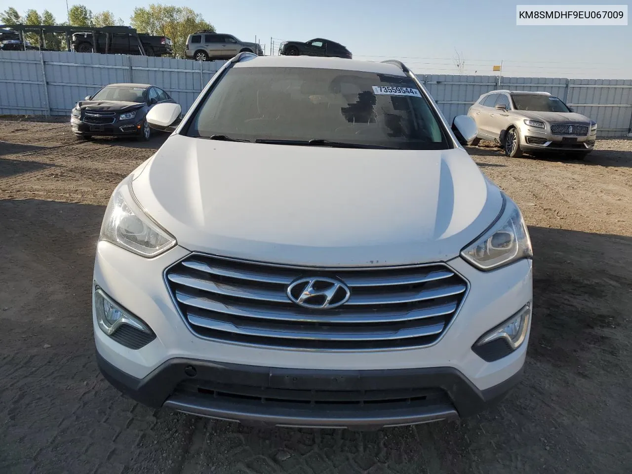 2014 Hyundai Santa Fe Gls VIN: KM8SMDHF9EU067009 Lot: 73559544