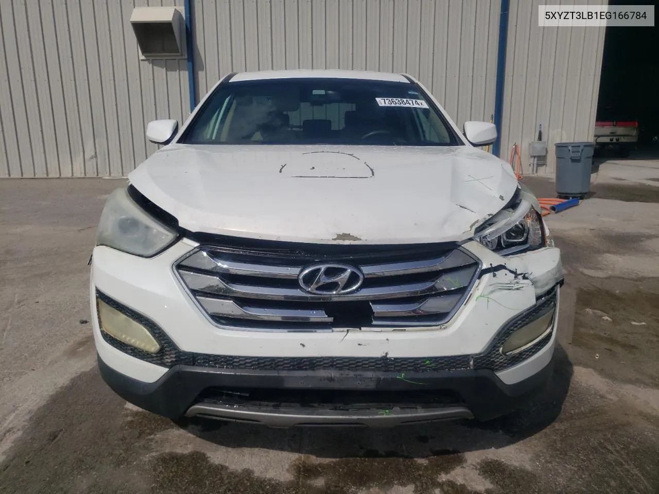 2014 Hyundai Santa Fe Sport VIN: 5XYZT3LB1EG166784 Lot: 73638474