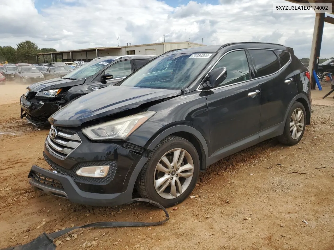 2014 Hyundai Santa Fe Sport VIN: 5XYZU3LA1EG174002 Lot: 73754344