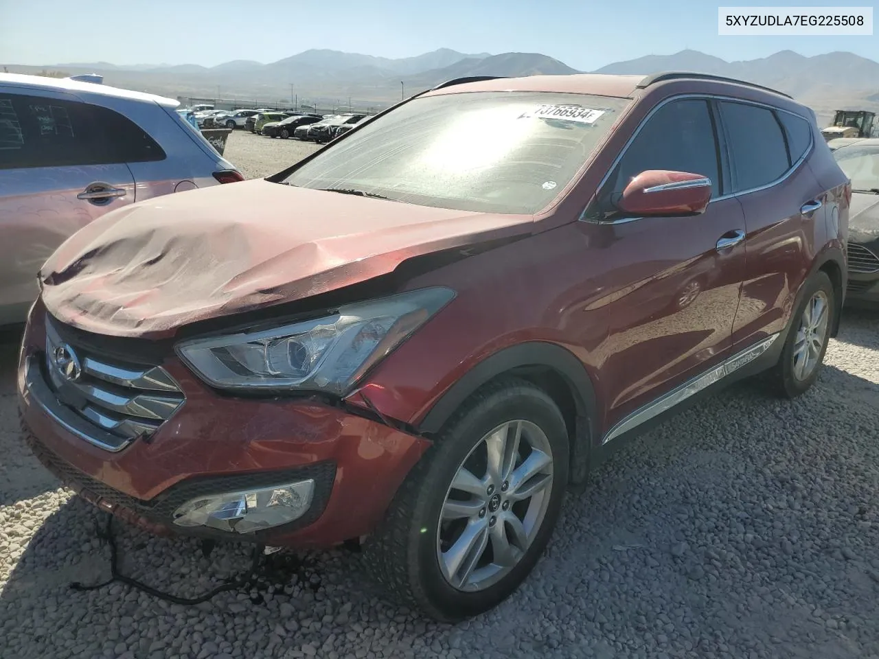 2014 Hyundai Santa Fe Sport VIN: 5XYZUDLA7EG225508 Lot: 73766934