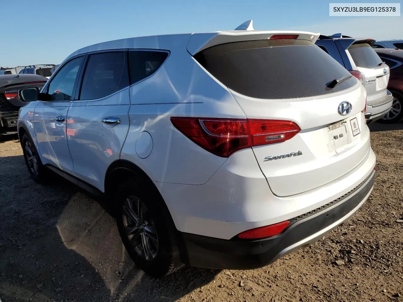 5XYZU3LB9EG125378 2014 Hyundai Santa Fe Sport