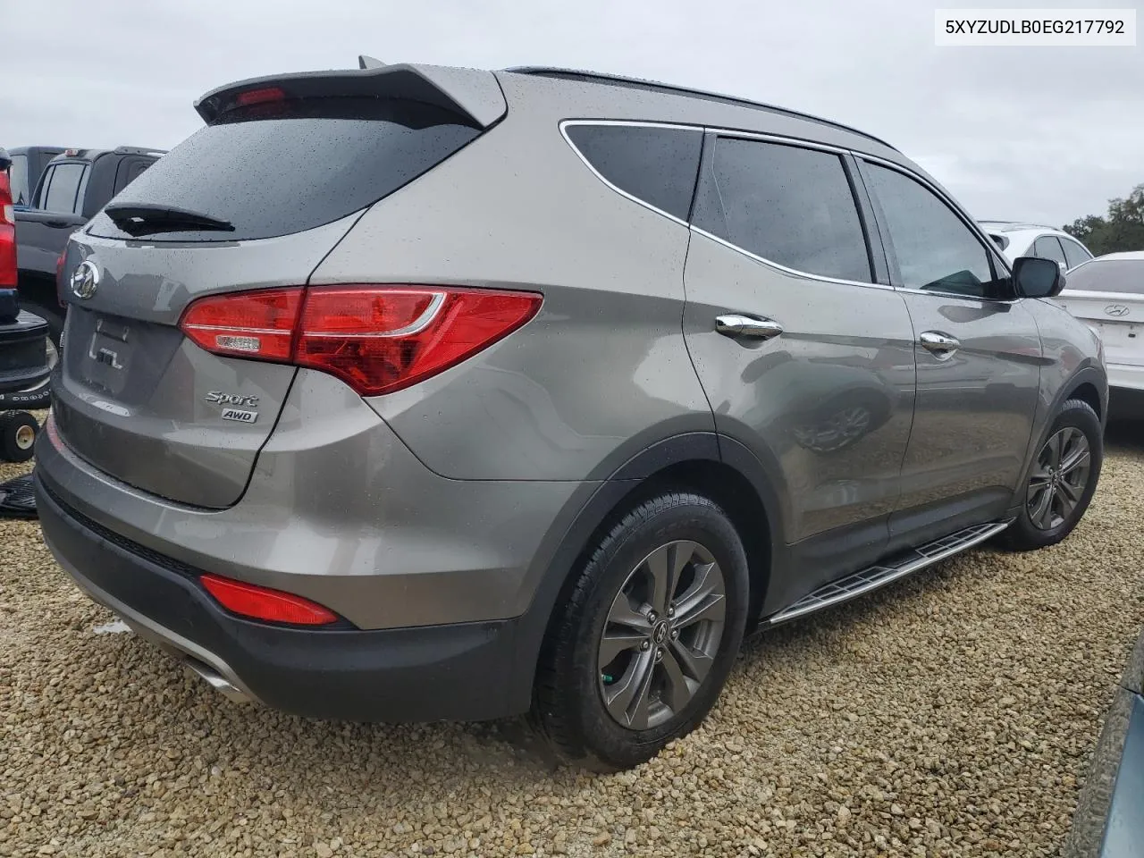 2014 Hyundai Santa Fe Sport VIN: 5XYZUDLB0EG217792 Lot: 74130374