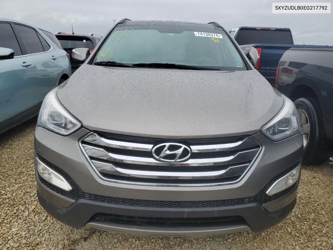 2014 Hyundai Santa Fe Sport VIN: 5XYZUDLB0EG217792 Lot: 74130374