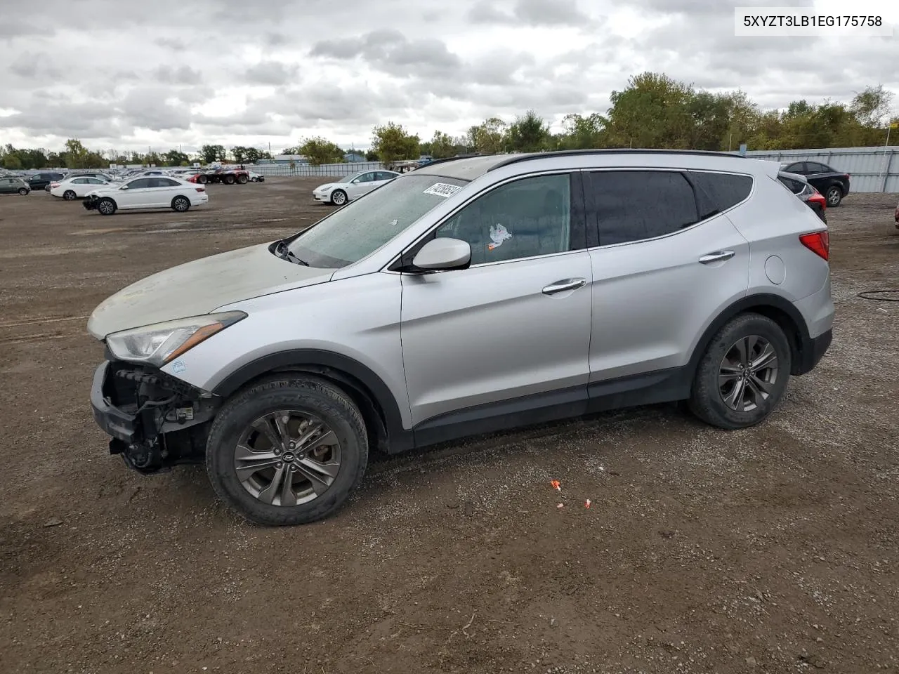 2014 Hyundai Santa Fe Sport VIN: 5XYZT3LB1EG175758 Lot: 74258524